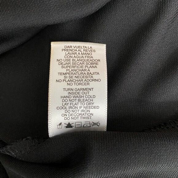 Narciso Rodriguez for Design Nation Dress Womens Extra Large Black Sequin Career - Picture 13 of 14